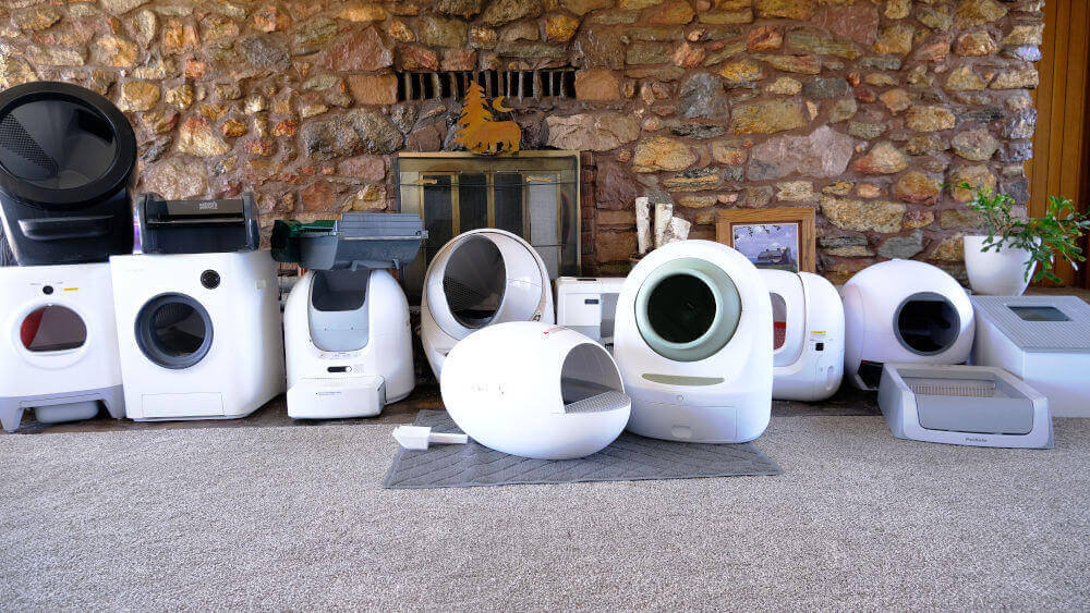 Melhores caixas de areia autolimpantes automáticas