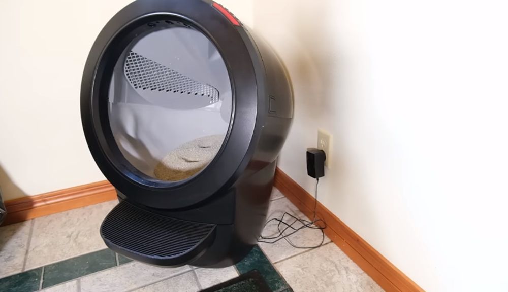 como funciona o Litter Robot 4