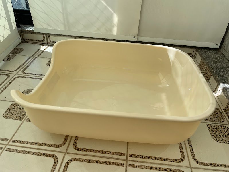 Bandeja Higiênica Caixona Pet Games Bege