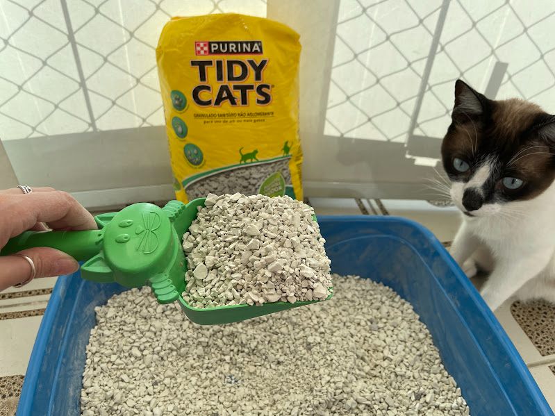 Areia Higiênica Purina Tidy Cats