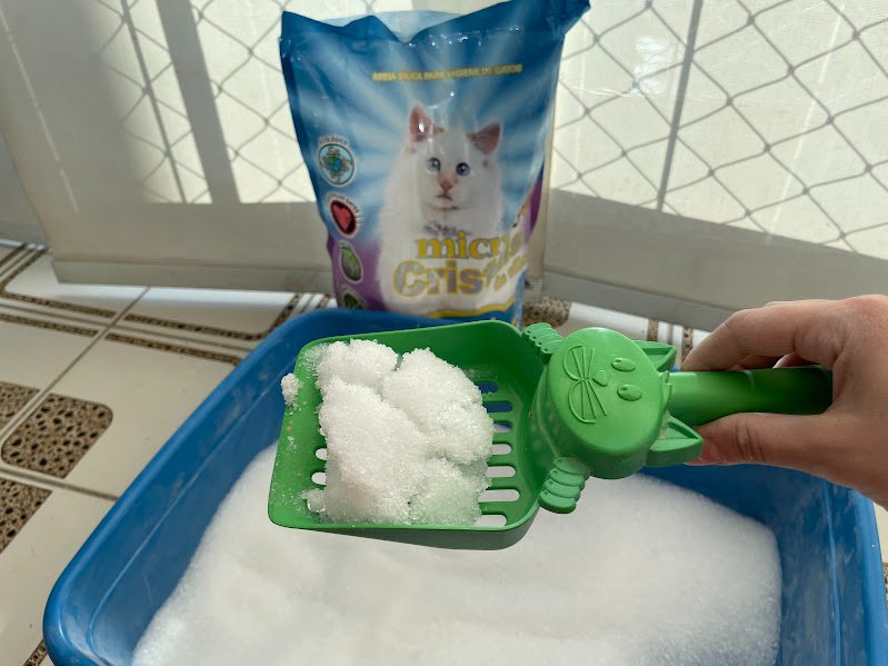 Areia Sanitária Chalesco Micro Cristais de Sílica