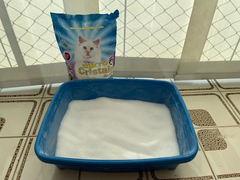 Areia Sanitária Chalesco Micro Cristais de Sílica