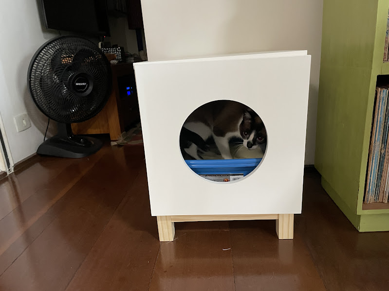 Móvel Banheiro Para Gatos