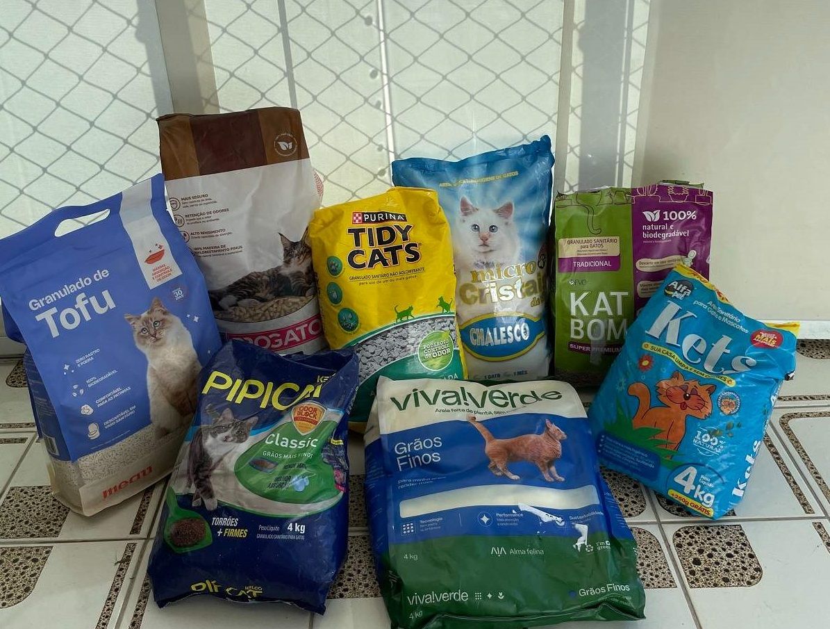 Melhores Areias para Gatos no Brasil