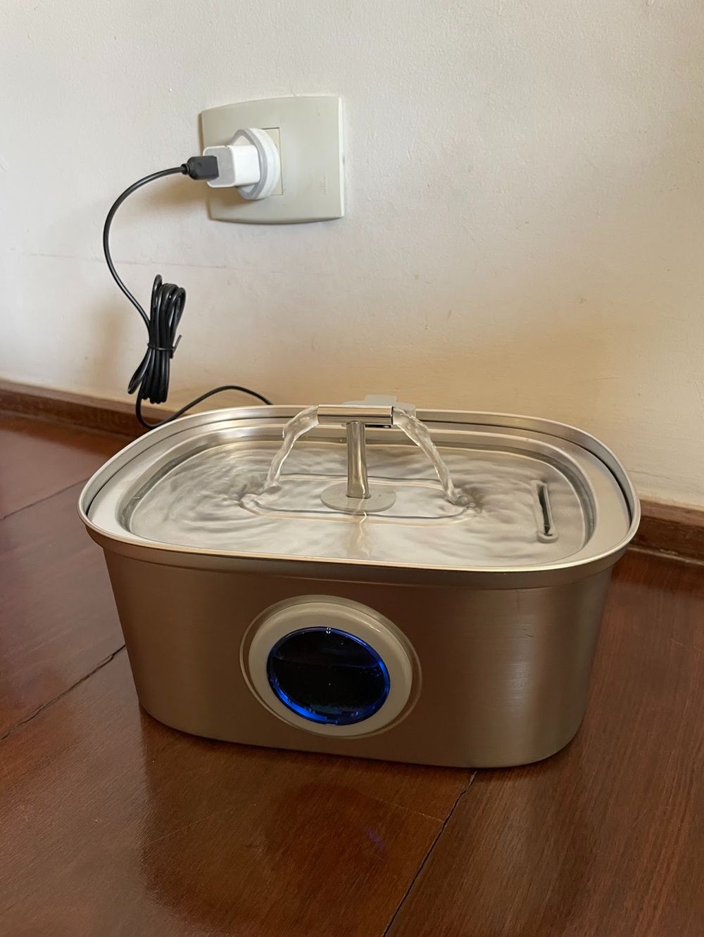 Bebedouro Gato Automático Aço Inoxidável para Animais de Estimação